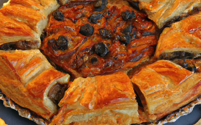 Galette des rois aux pruneaux