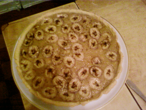 Tarte à la banane