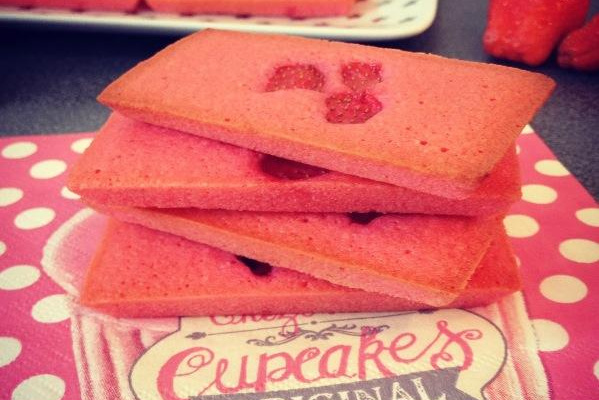 Financiers fraises