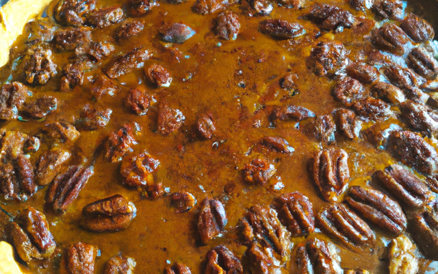 Tarte expresse chocolat et noix de pécan