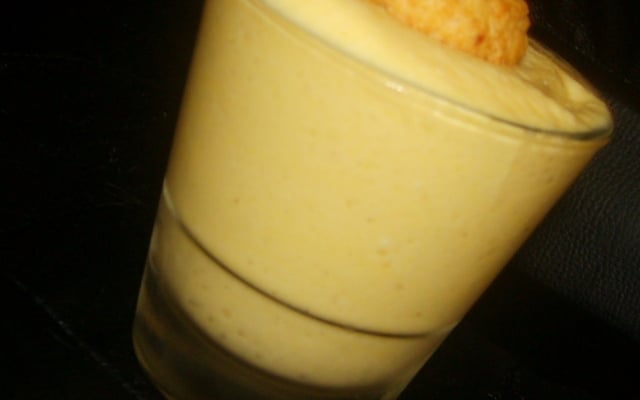 Mousse légère à la mangue