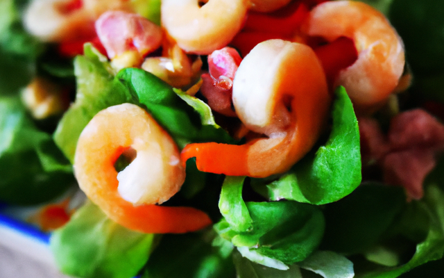 Salade de crevettes à ma façon