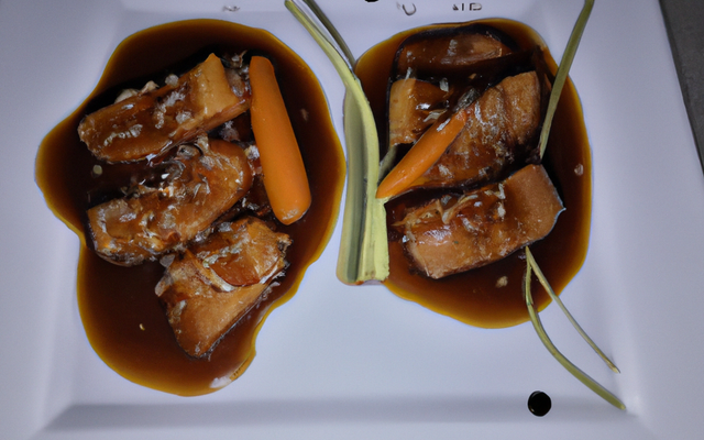 Travers de porc au soja