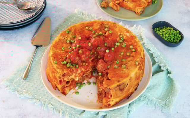 Timballo de pâtes (gratin de pâtes à l’italienne)