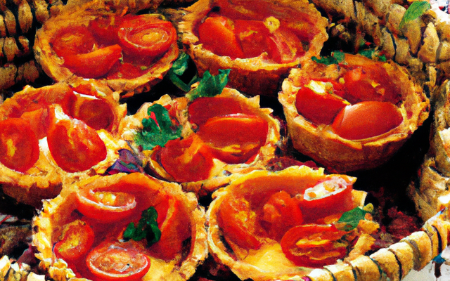 Jolis paniers de tomates