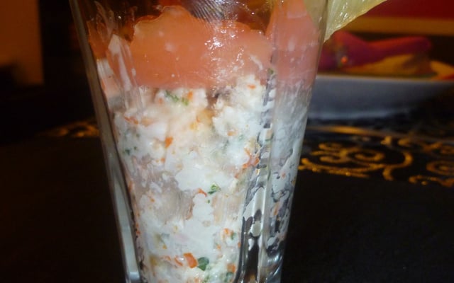 Verrine de la mer facile et rapide