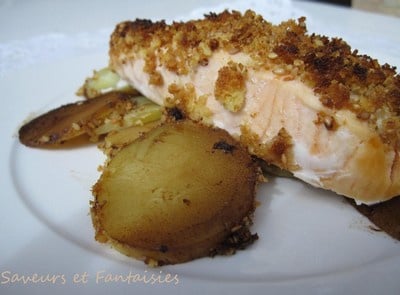 Crumble de saumon