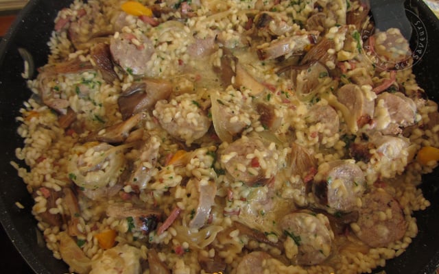 Risotto à la Fourme d'Ambert