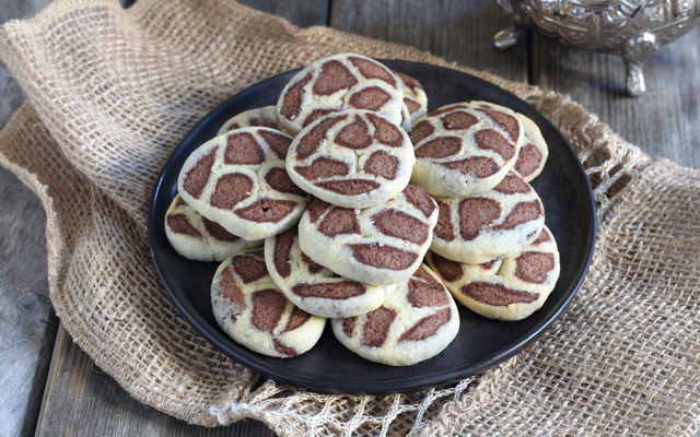 Sablés léopard faciles