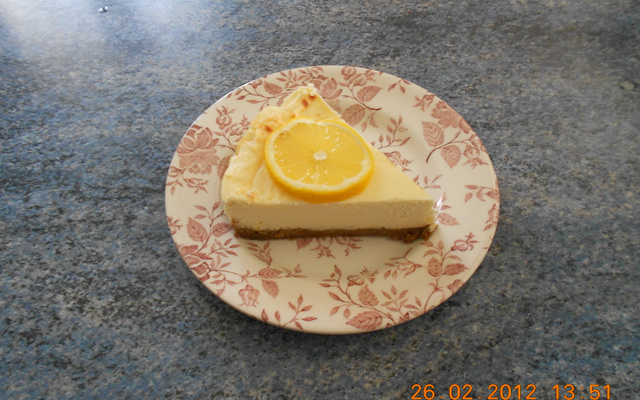 Cheesecake au citron express