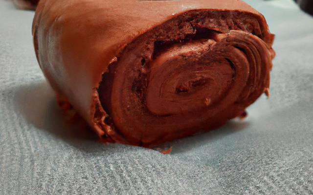 Roulé au chocolat facile