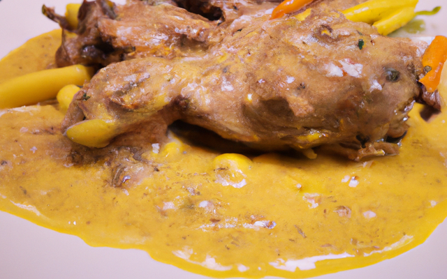 Lapin à la moutarde express