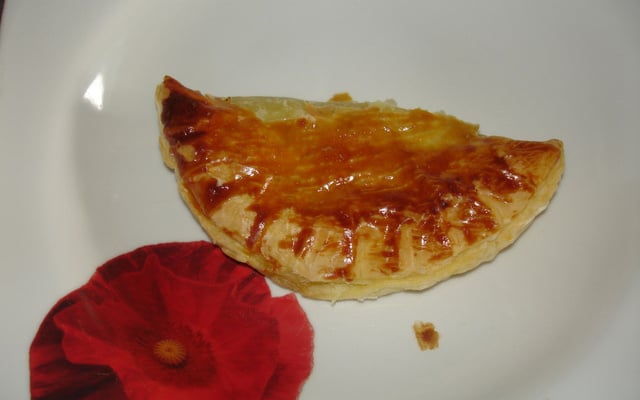 Feuilleté jambon et champignons de Paris frais