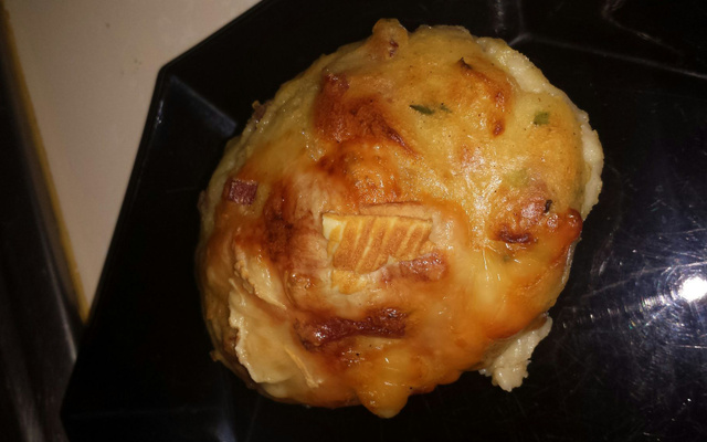 Pommes de terre farcies au maroilles