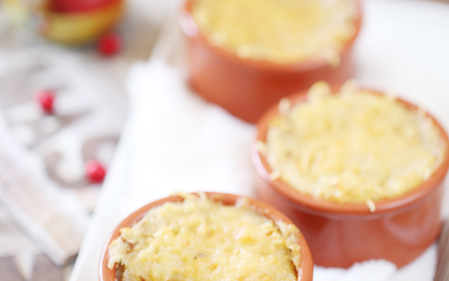 Petits parmentiers de canard à la Chicorée