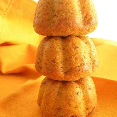 Moelleux au potiron, noisettes et citron