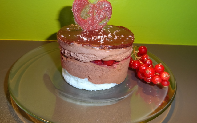 Délice coco - choco - framboises