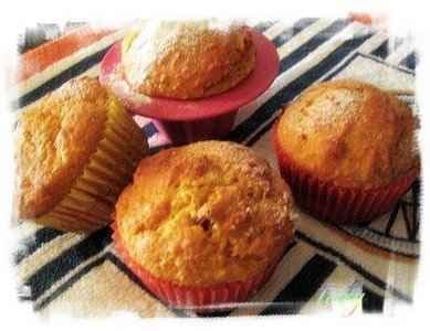 Muffins au potiron et amandes