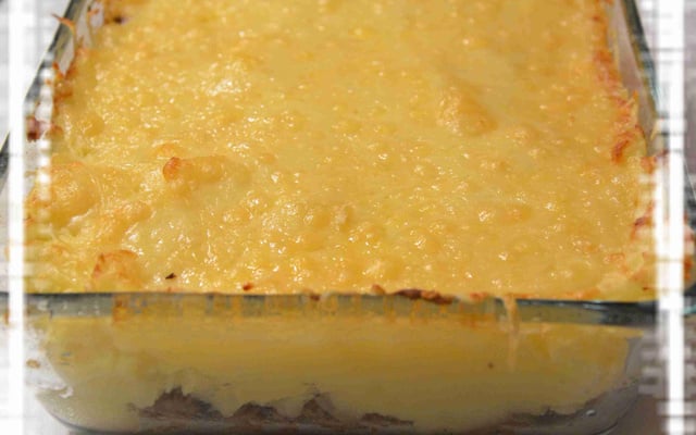Hachis parmentier gouteux