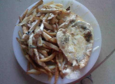 Escalope à la crème classique