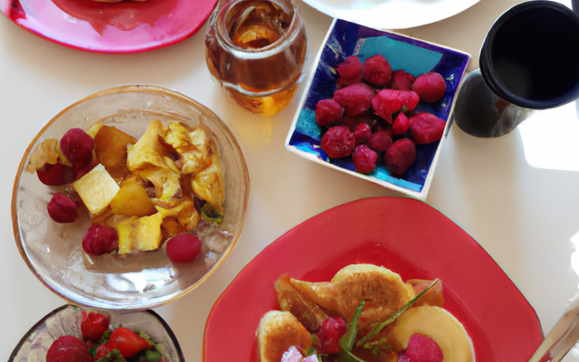 Petit déjeuner fruité de toutes saisons