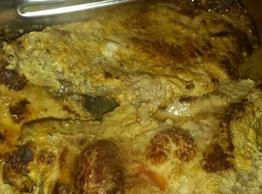 Cote de porc à la moutarde