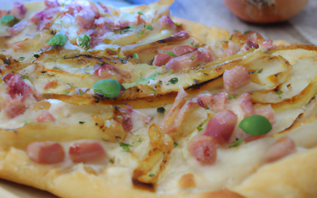 Tarte flambée revisitée