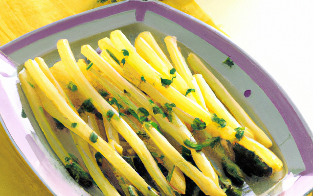 Asperges frites
