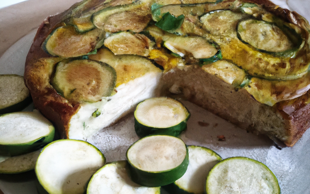 cake chévre et courgette