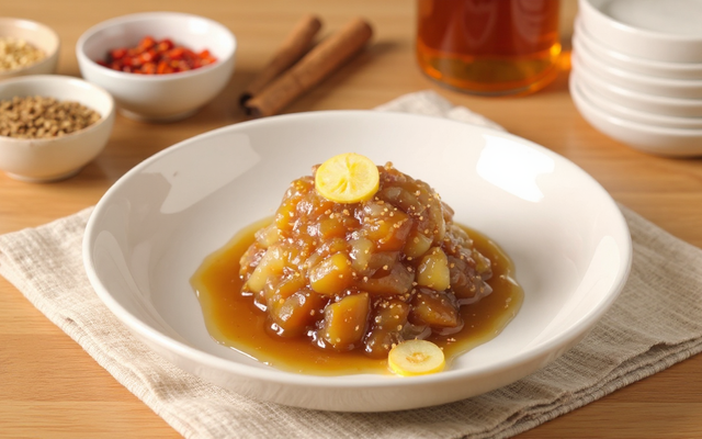 Chutney de figues aux épices