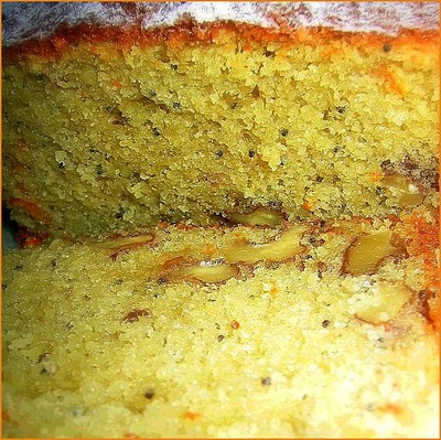 Cake aux grains de fenouil et aneth