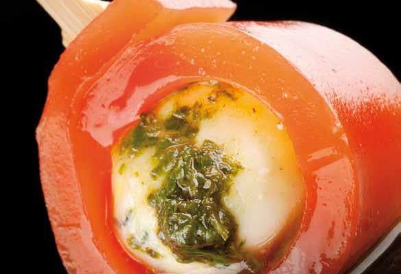 La Fourme d'Ambert en plateau télé comme une tomate mozarella