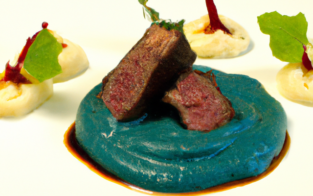 Filet de Biche et Purée de Blue Belle