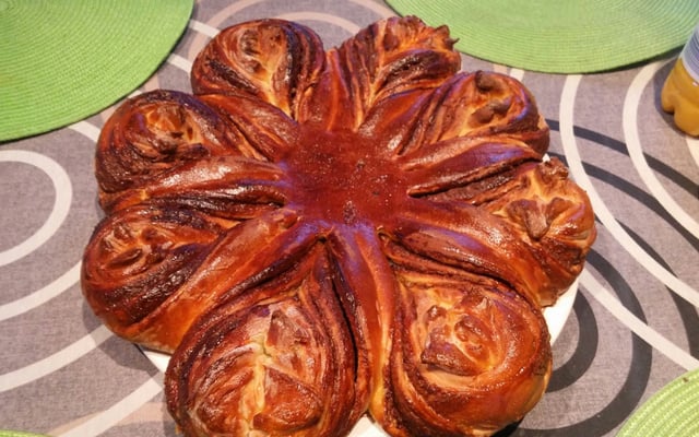 Brioche flocon au Nutella