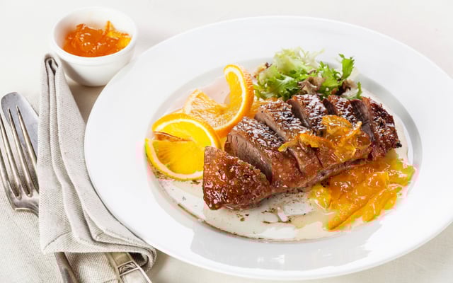 Magrets de canard à l'orange au thermomix