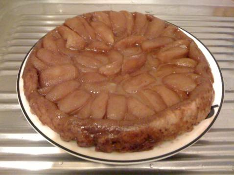 Tartin tatin pralinée aux pommes