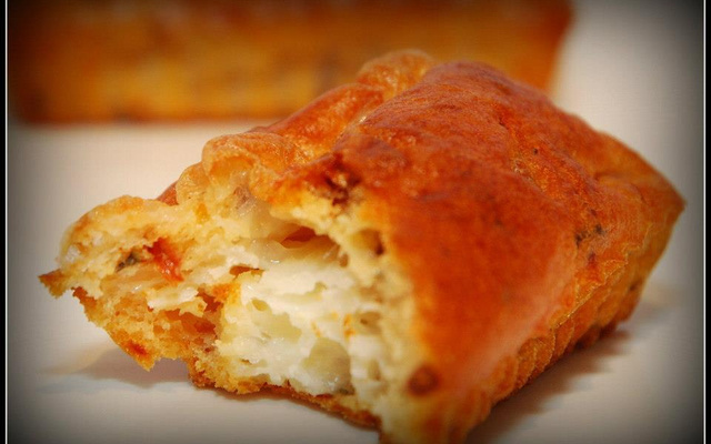 Cake fromage de chèvre tomates séchées