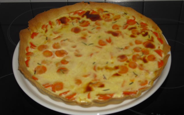 Tarte aux carottes façon orientale