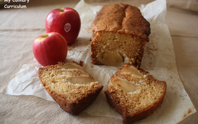 Gâteau aux pommes et au miel
