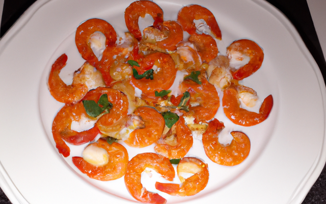 Cari de crevettes et gingembre