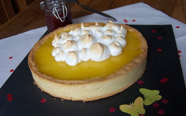 Tarte au citron acidulée et meringue douce et fondante