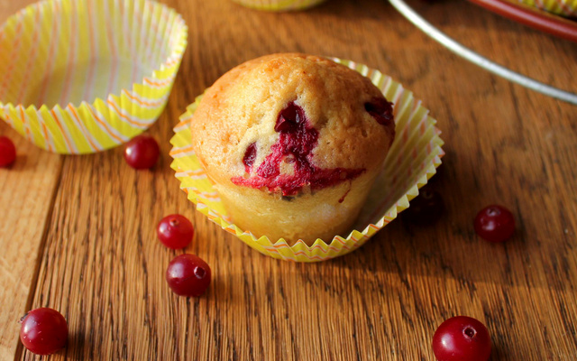 Muffins aux cranberries très faciles