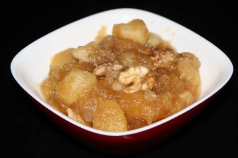 Compote de pomme automnale