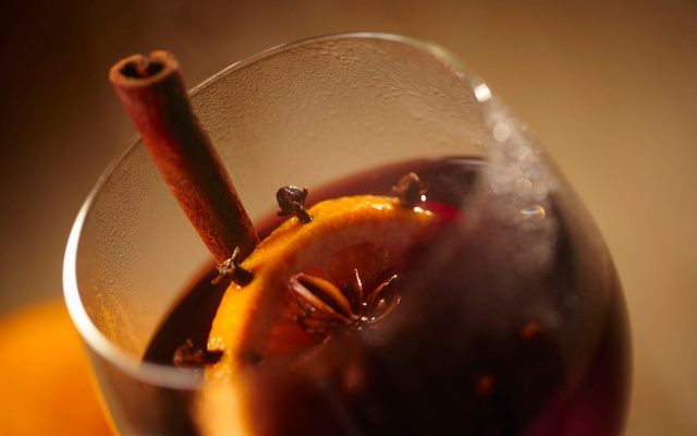 Vin chaud au cointreau