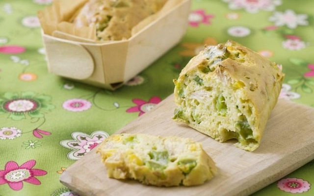 Mini-cakes aux légumes et au thon