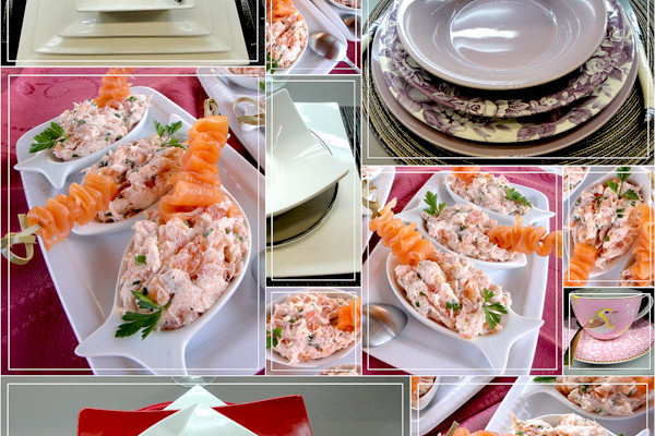 Rillettes aux 2 saumons maison