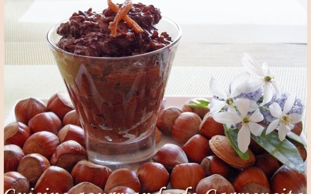 Risotto au chocolat et aux noisettes