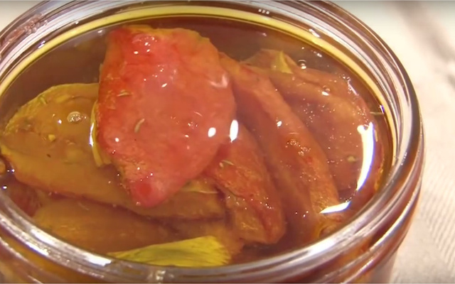 Tomates confites maison