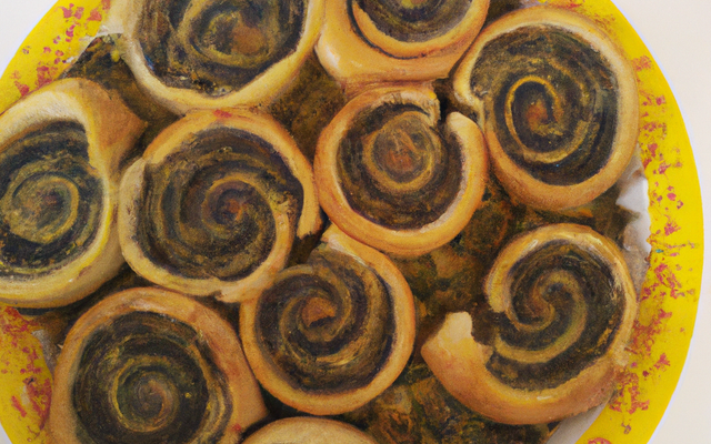 Tourte d'escargots au bleu