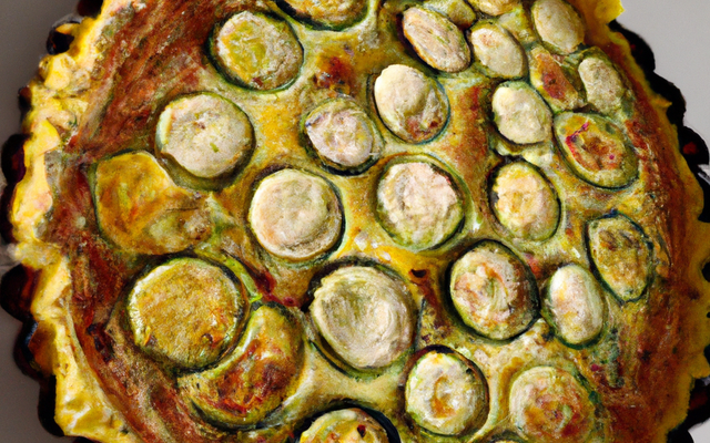 Tarte chevrottine à la courgette
